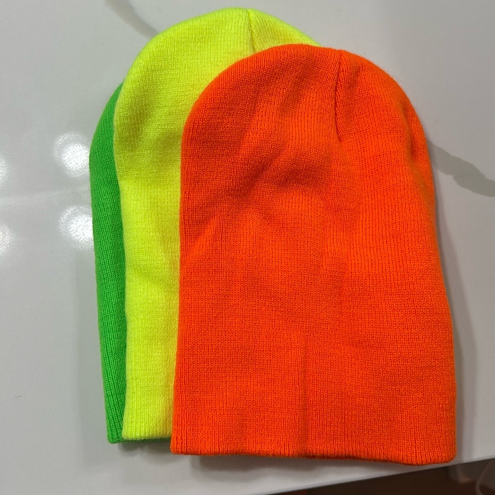 Won beanie bundle of three. Worn under 3 times.